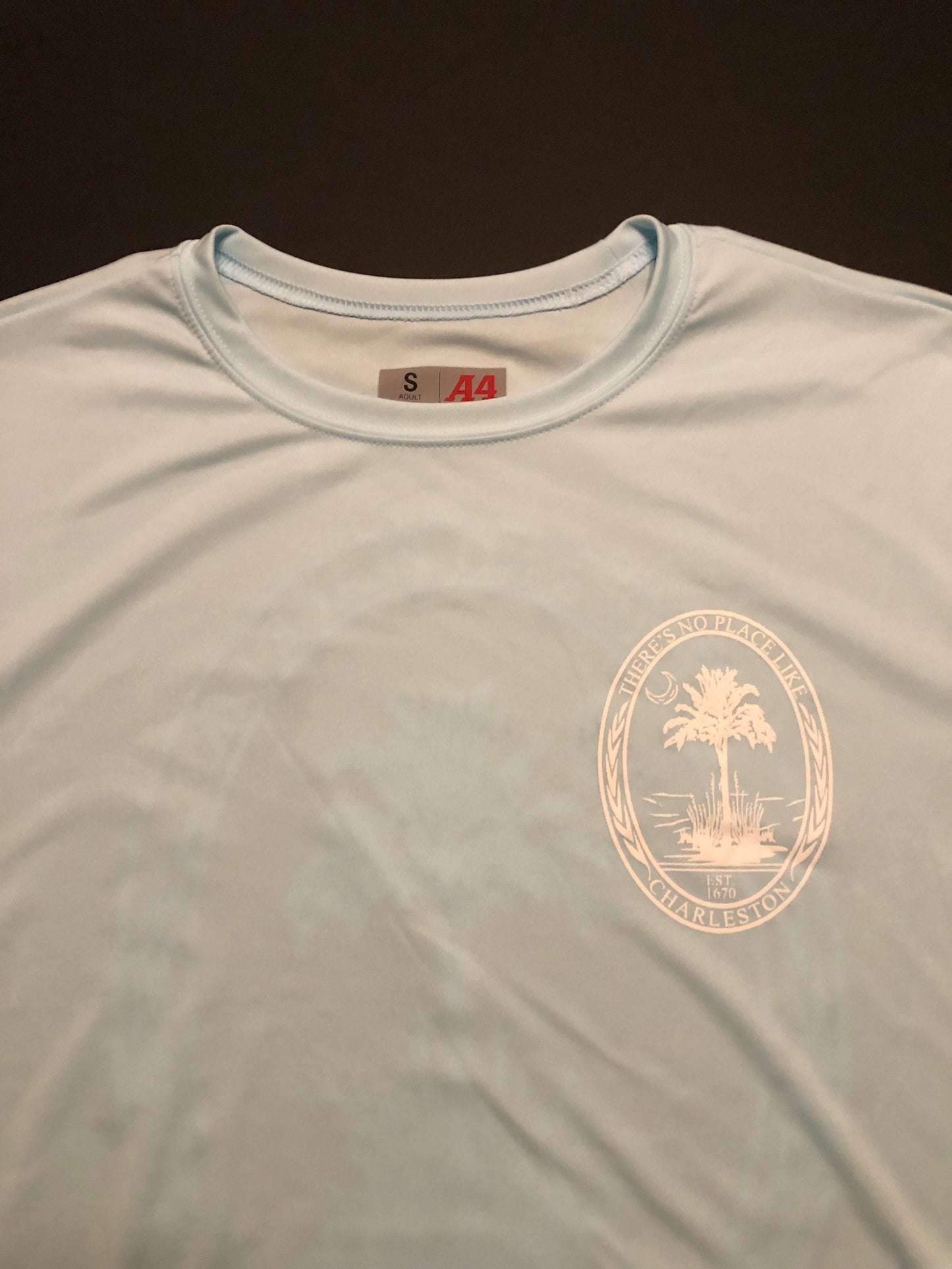 Long Sleeve Moisture Wick Fishing Shirts / City Crest in Citadel Colors