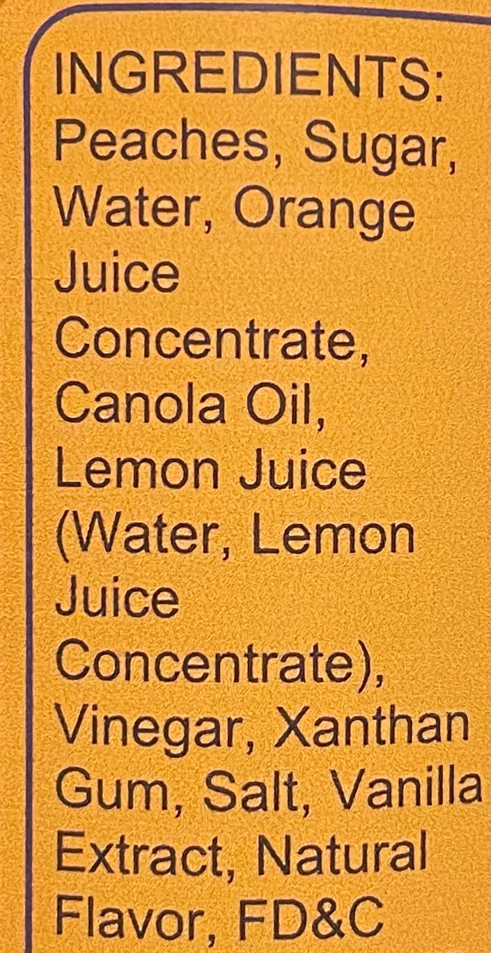 Peachy Peach Vinaigrette / A Charleston Favorite!