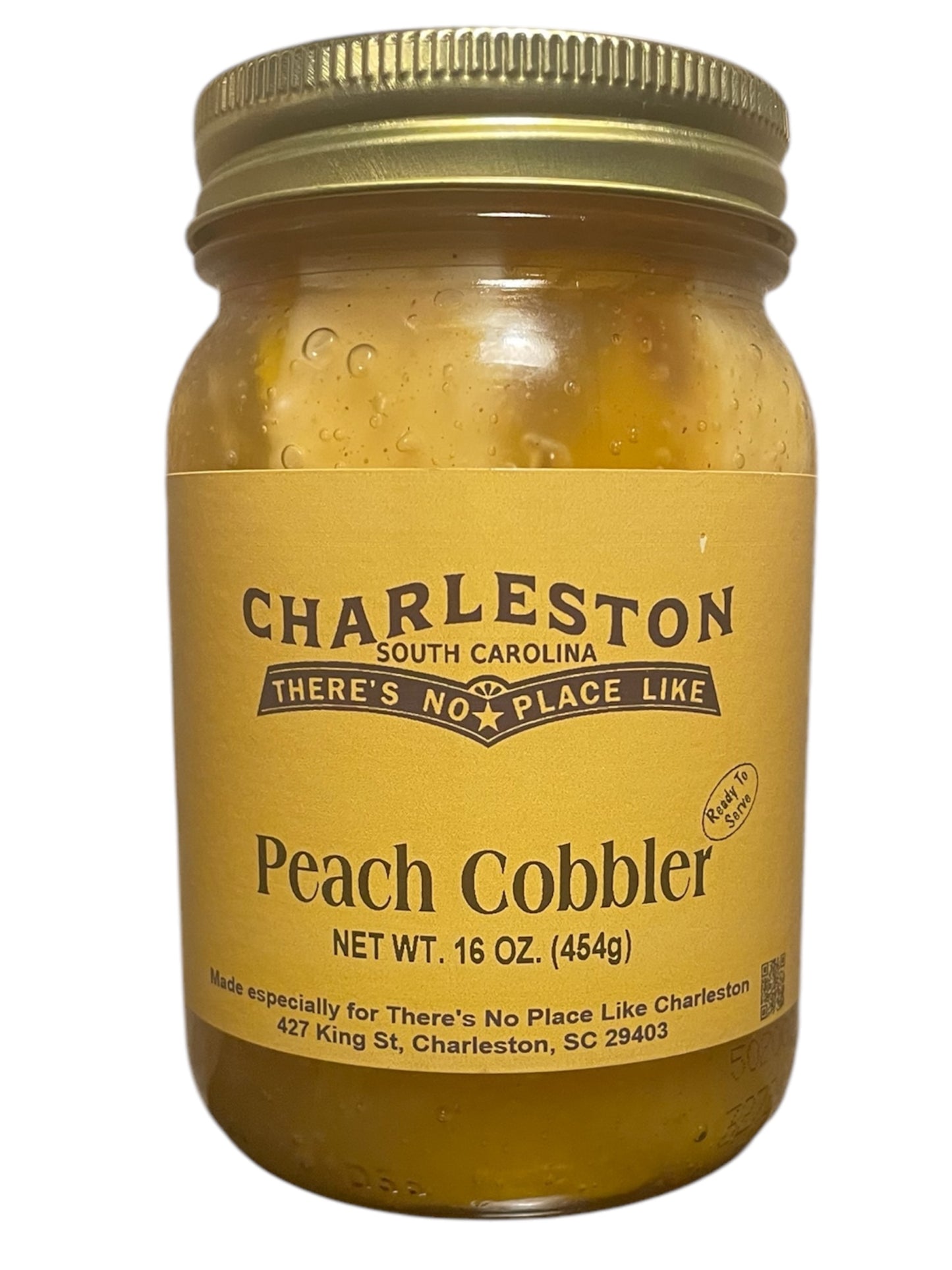 Peach Cobbler/ Charleston Peach Pie in A Jar!