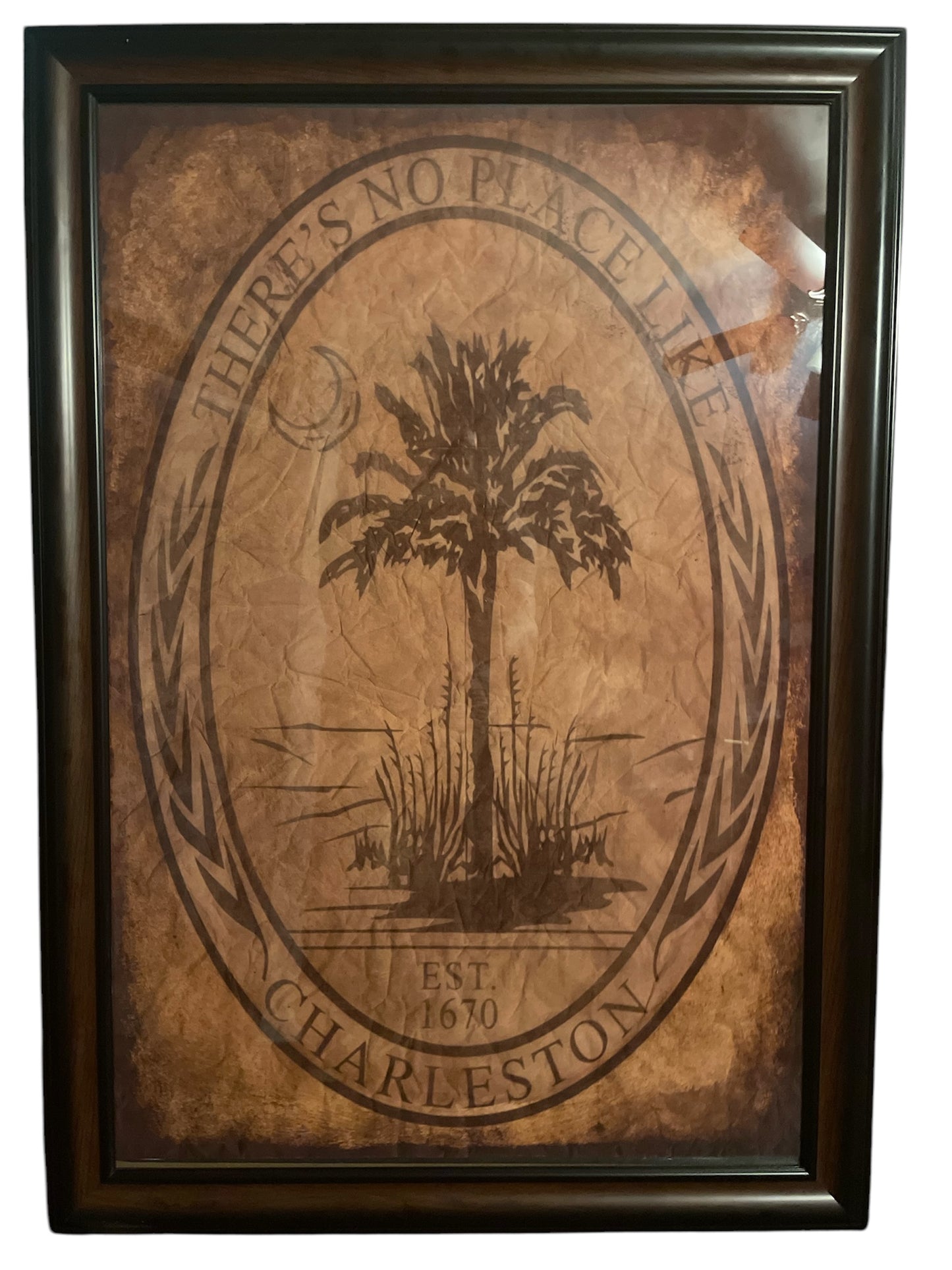 300 Year Old Map Paper Series / Signed by the Artist