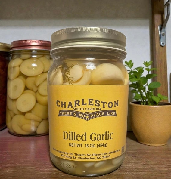 Charleston Pickled Garlic / Traditionally Dilled