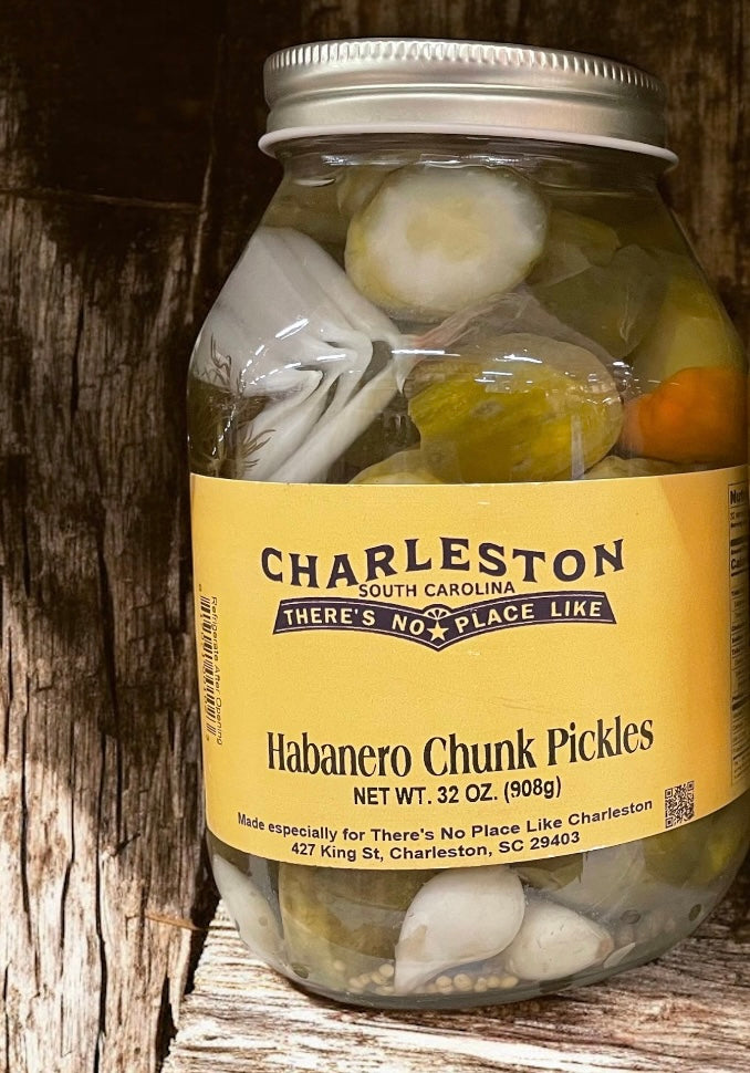 Habanero Chunk Pickles / A Magnolia Plantation Favorite!
