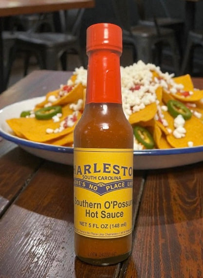 Southern O-Possum Hot Sauce / Count to five on the back end.