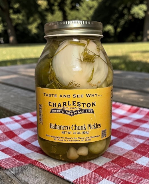 Habanero Chunk Pickles / A Magnolia Plantation Favorite!