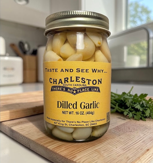 Charleston Pickled Garlic / Traditionally Dilled