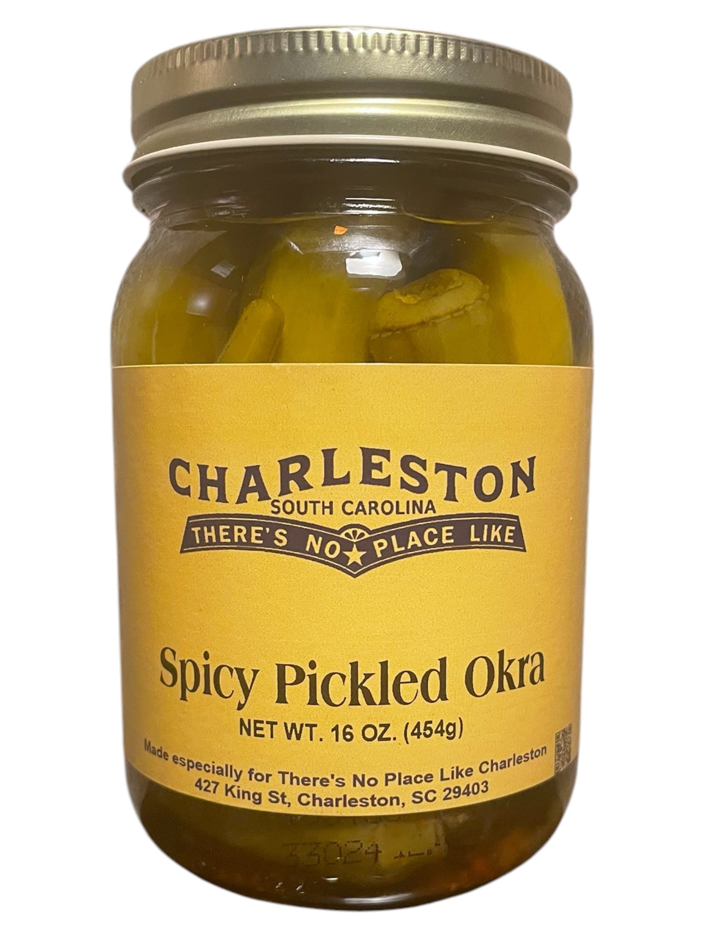 Spicy Pickled Okra / It Doesn't Get Any More Charleston Than This!