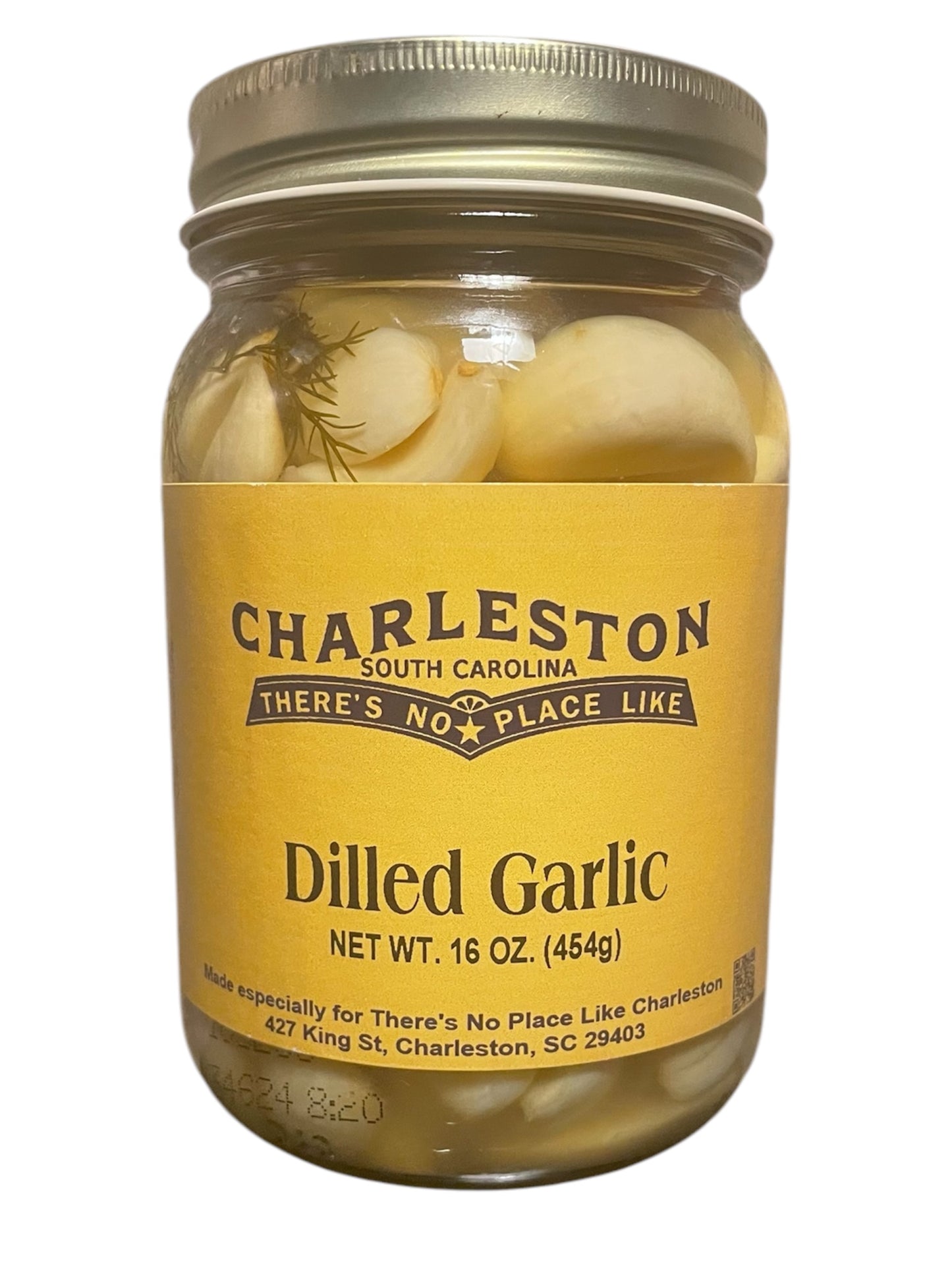 Charleston Pickled Garlic / Traditionally Dilled