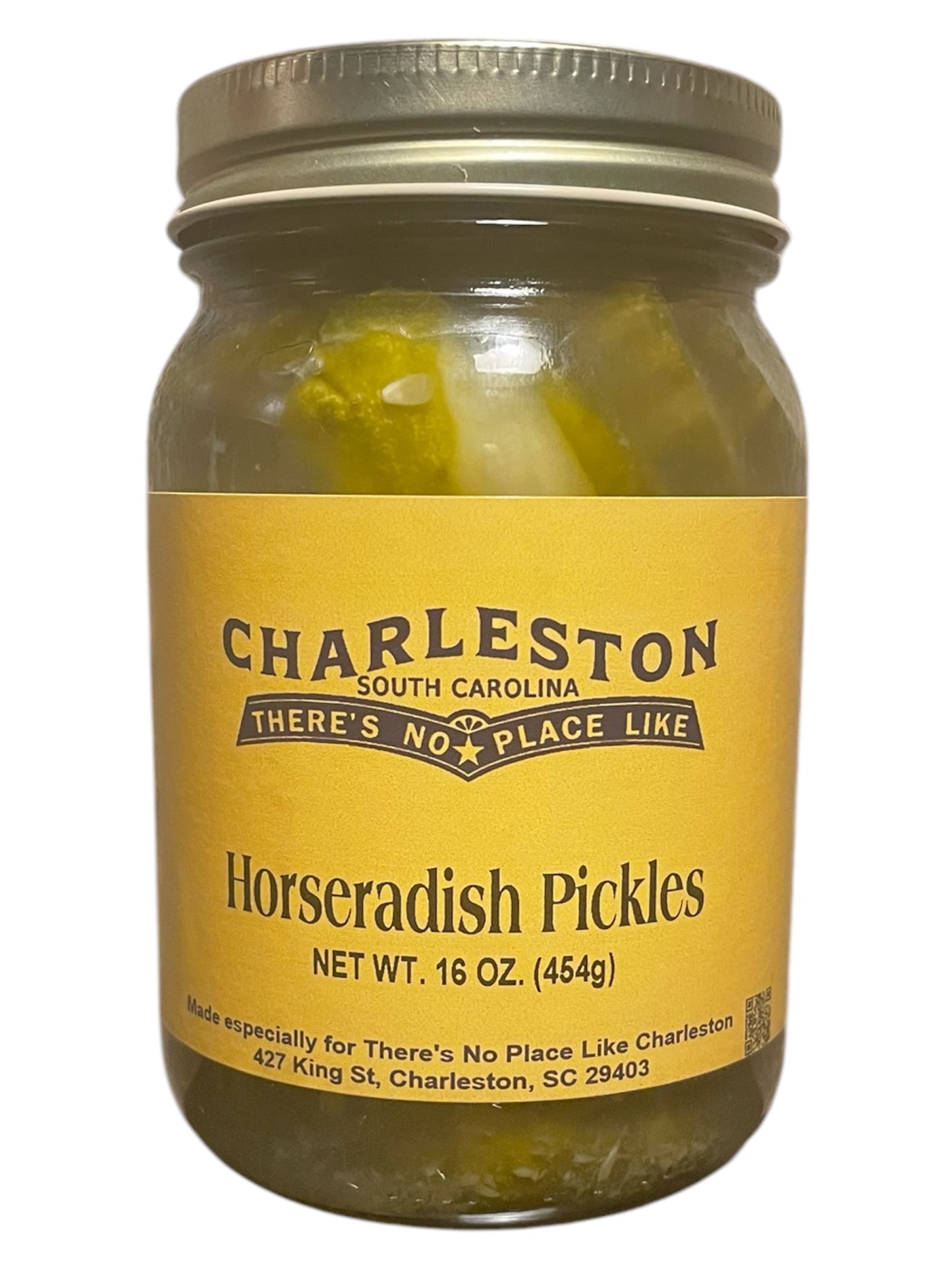 Horseradish Pickles / Charleston Sharp Cheddar Burger!