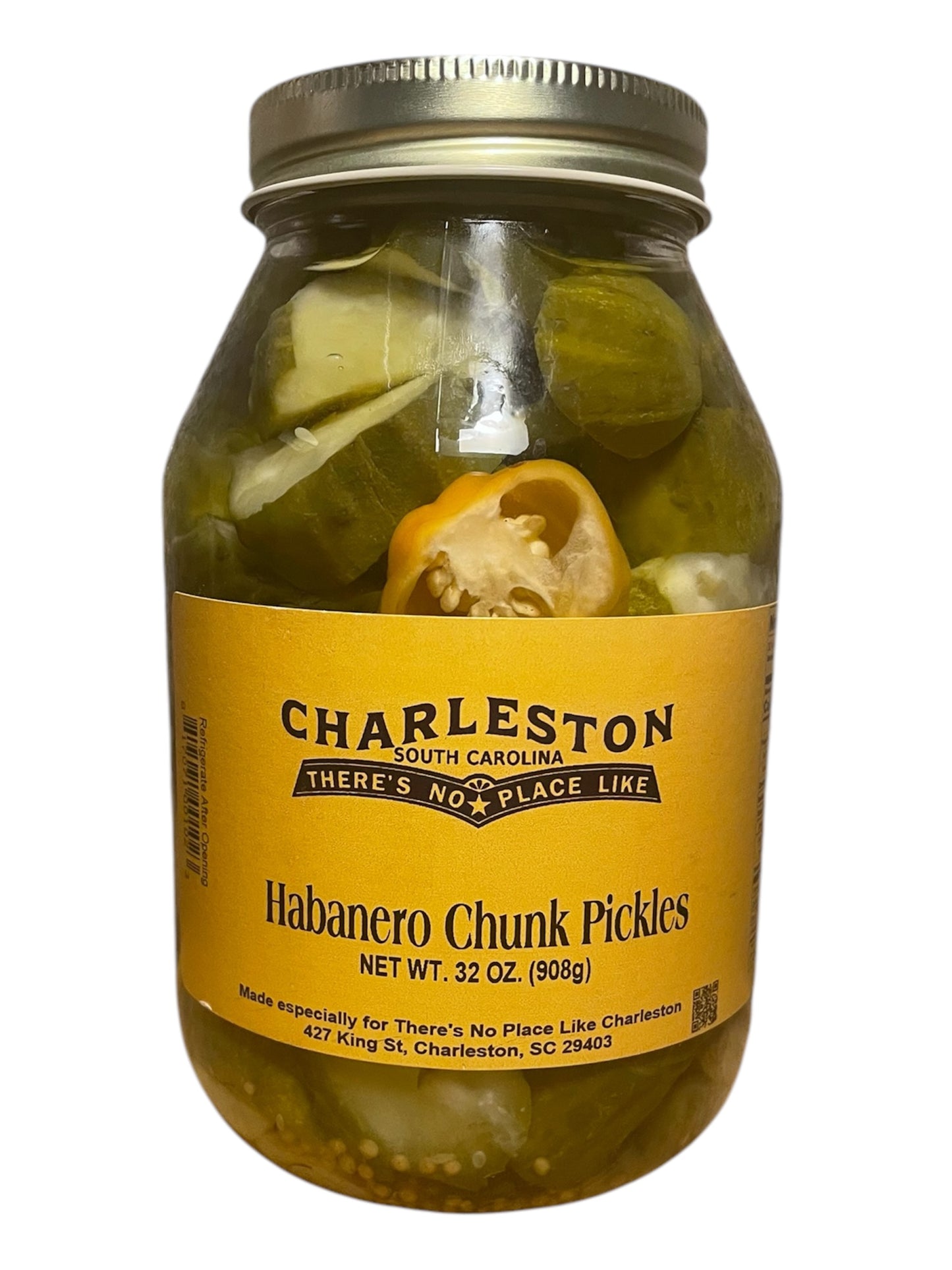 Habanero Chunk Pickles / A Magnolia Plantation Favorite!